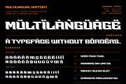 Cybergrind – Cyberpunk Display Font, a Sans Serif Font by Shinra Labs (Thumbnail 5 of 10)