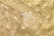 Gold Brick Walls Digital Paper, a Texture Graphic by Digital Curio (Thumbnail 7 of 7)