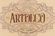 SALE Art Deco Toolkit, a Background Graphic by Cruzine (Thumbnail 11 of 111)
