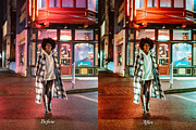 35 Night City Photoshop Action & LUT, an Action Add-On by 3Motional (Thumbnail 9 of 10)