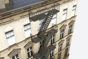 Fire Escape Stairs Modular