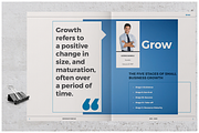 Grow. Company Profile, a Brochure Template by Boris Cupac (Thumbnail 3 of 17)