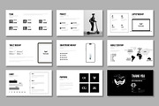 Black & White Business Presentation, a Presentation Template by Mighty-Slide (Thumbnail 3 of 5)