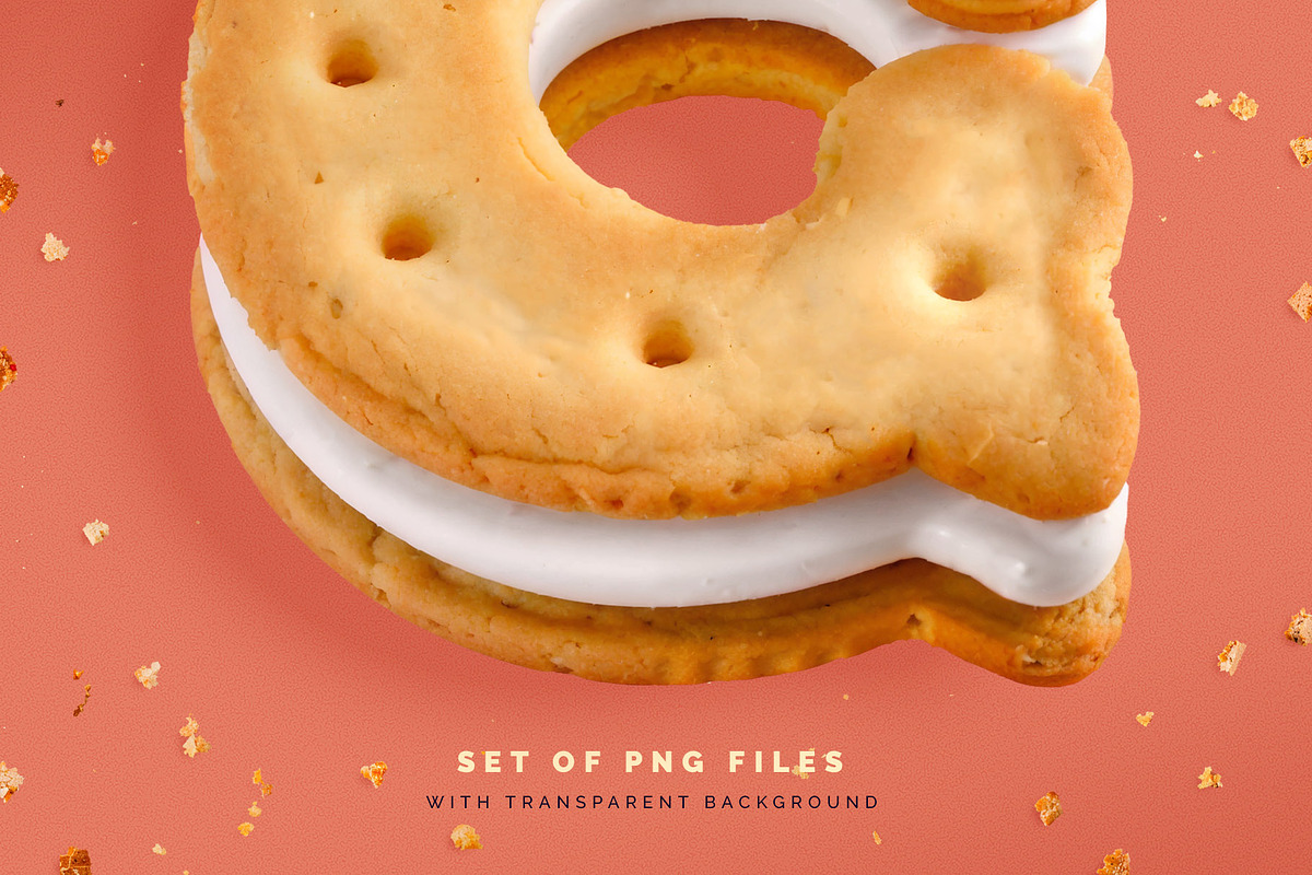 Biscuit Crisp - Color Bitmap Font, a Sans Serif Font by Gleb Guralnyk (Photo 3 of 4)