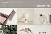 Minimalism. Feed №10, a Social Media Template by OntheMoon (Thumbnail 2 of 12)