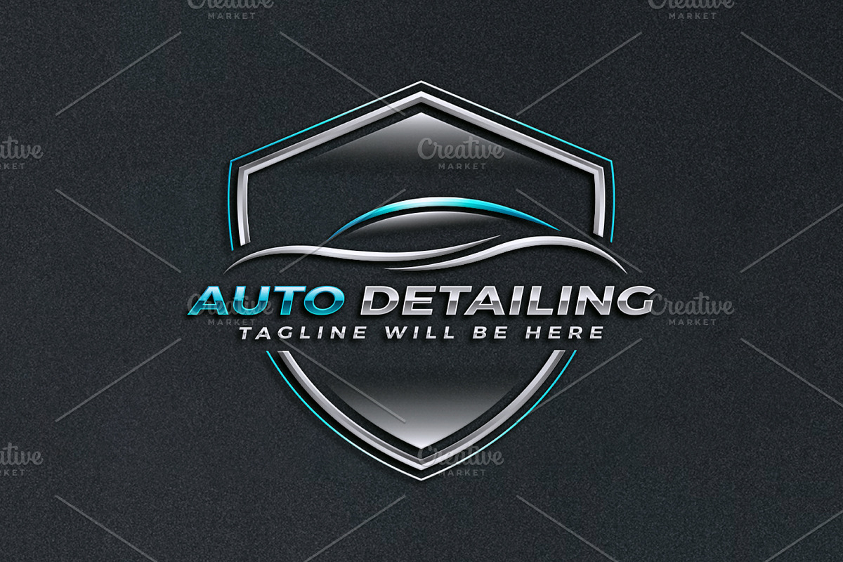 Auto Detailing Logo Design Template, a Branding & Logo Template by Nahid Hasan Nilim (Photo 4 of 7)