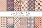 Tile Pattern Set, a Pattern Graphic by Libby Wishes (Thumbnail 1 of 5)
