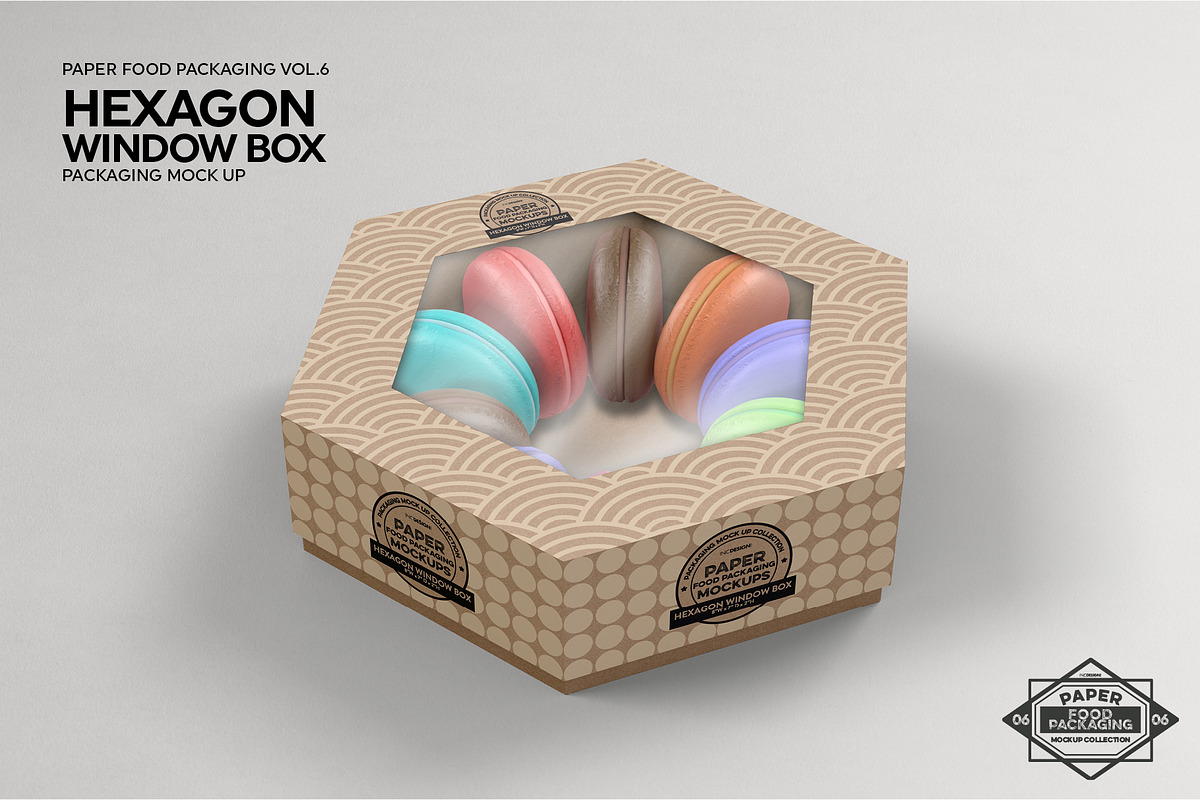 VOL.6: Food Box Packaging Mockups, a Cups & Container Mockup by INCDesign (Photo 14 of 20)