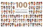 100 Professions Flat Characters, a Person Illustration by Voysla's Shop (Thumbnail 1 of 6)