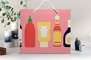 Assorted Condiments, a Food Illustration by Ryder Doty (Thumbnail 3 of 3)