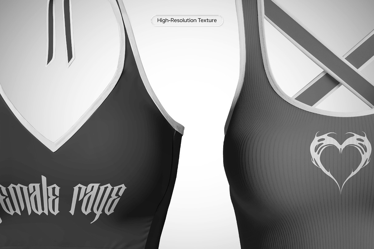 Y2K Women Apparel Mockup, a Shirt Mockup by Mocktopia (Photo 5 of 10)