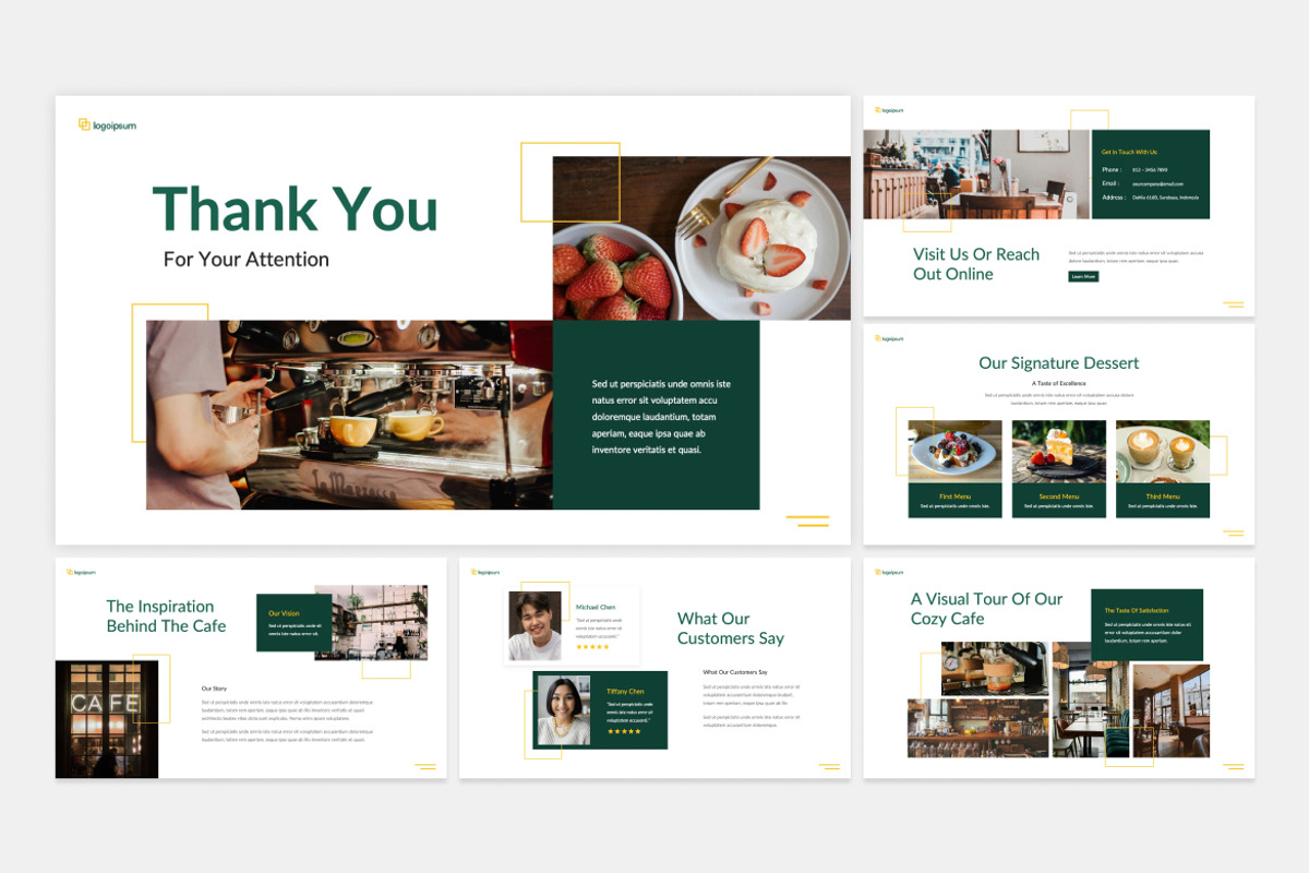 Cafe Presentation Template Keynote, a Presentation Template by Antstheme (Photo 2 of 2)