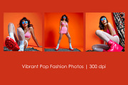 Vibrant Pop Fashion Photos, a Person Illustration by StockVerse Creative (Thumbnail 1 of 4)