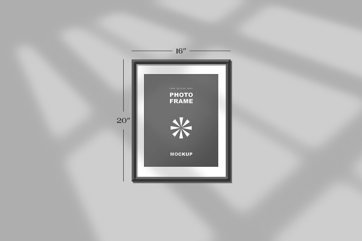 Mockup Frame Customizable, a Product Mockup by graphypix (Photo 3 of 4)