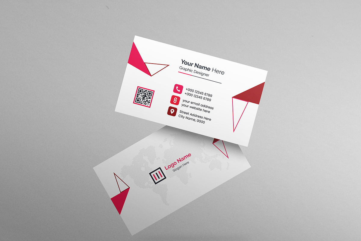 Minimal Business Card Design, a Business Card Template by mijli (Photo 8 of 12)