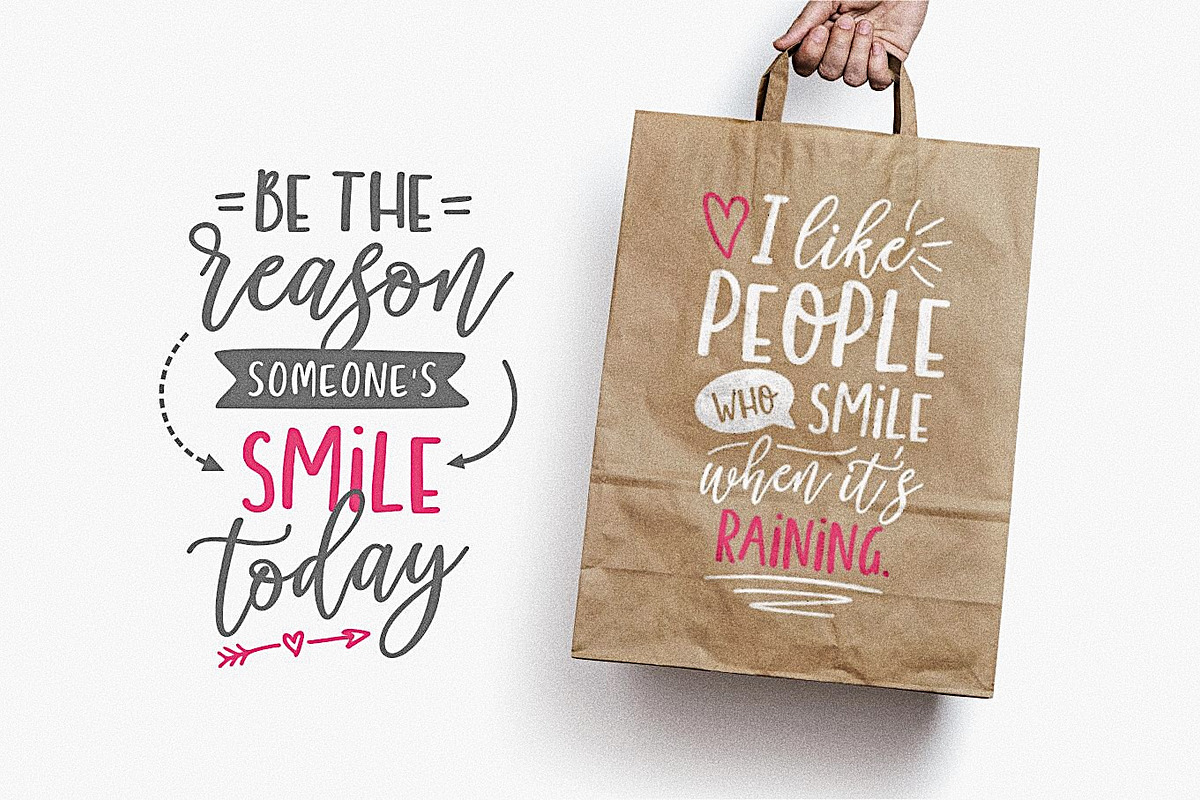 Sale 20% Cattieshine - Font Duo, a Script Font by Anatadesign (Photo 6 of 22)