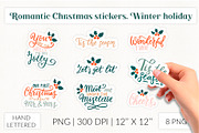 Christmas stickers bundle PNG, an Object Graphic by Let's Art (Thumbnail 11 of 14)