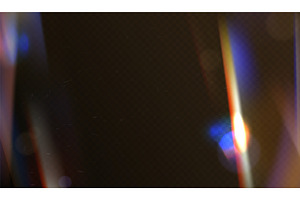 Light leak film. Abstract light