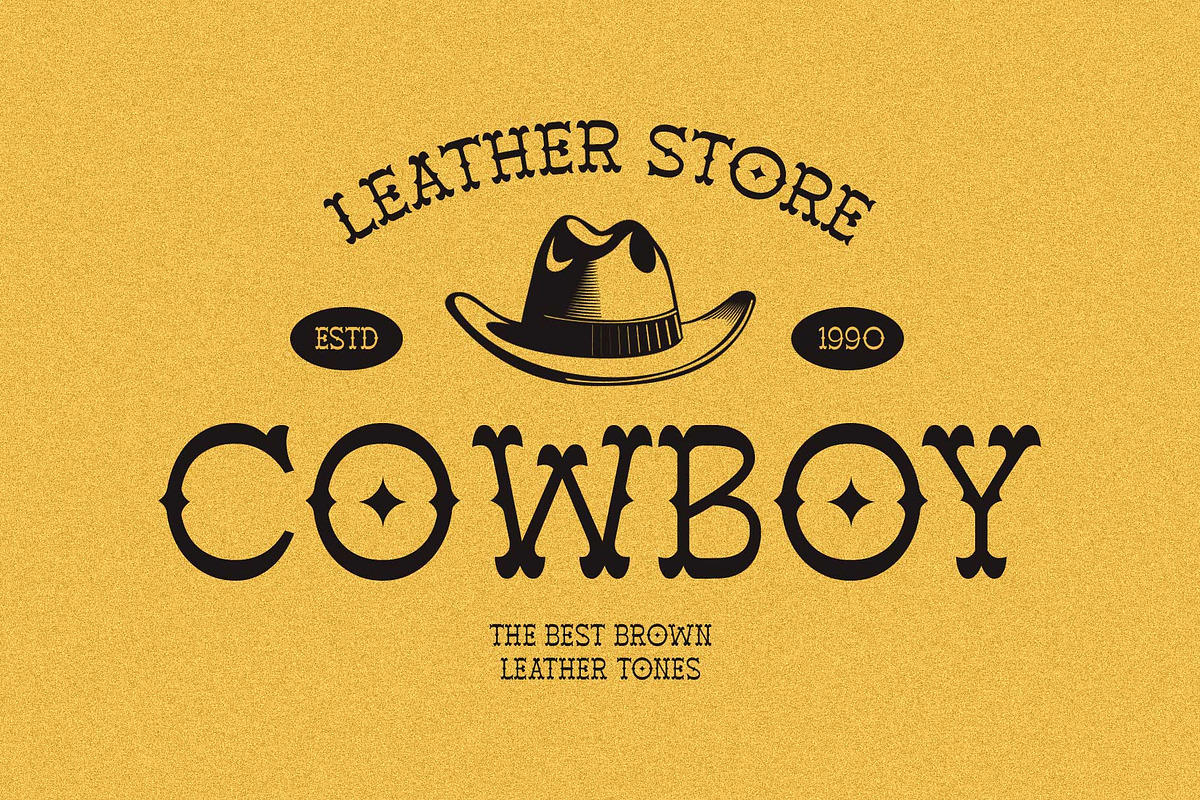 Blank Gunshot - Western Slab Serif, a Slab Serif Font by Novitype (Photo 11 of 13)