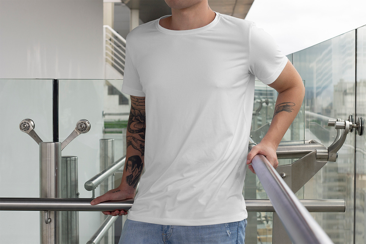 T-shirt Mockups Urban Edition, a Shirt Mockup by Fields (Photo 16 of 25)