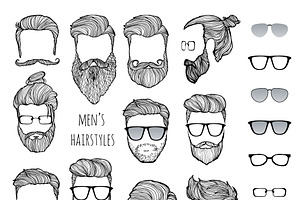 Hairstyles, Beards, Glasses