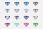 VT or T diamond logo + (16  colors), a Branding & Logo Template by Piro Concept (Thumbnail 6 of 6)