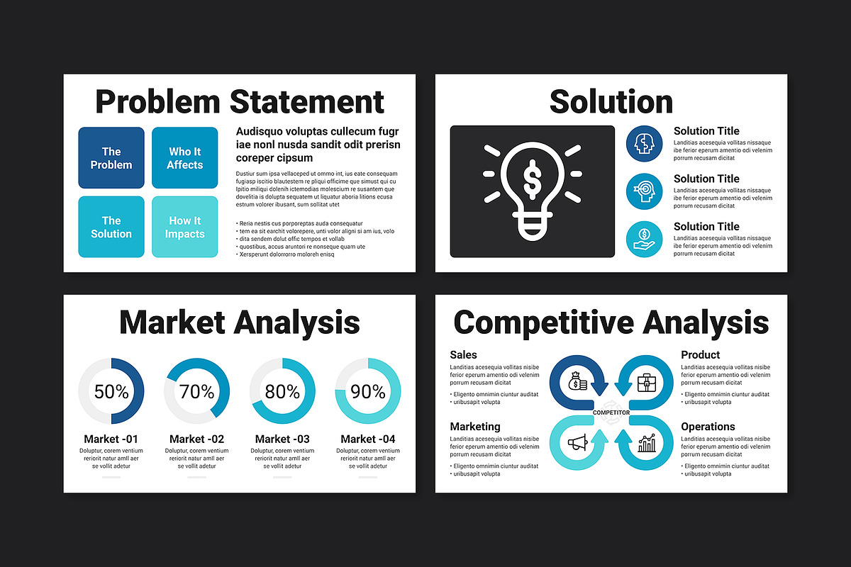 Business Plan Presentation Template, a Presentation Template by E-Type (Photo 3 of 5)