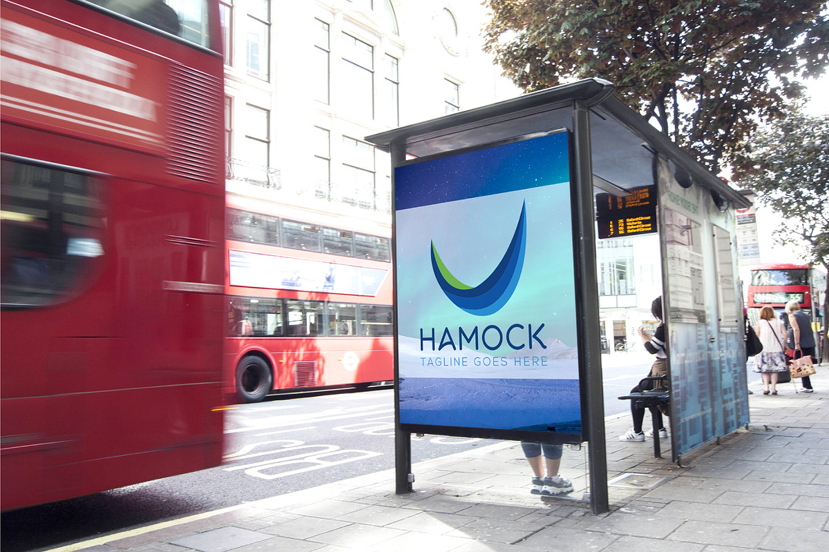 Hamock Logo Design, a Branding & Logo Template by Congruent Graphics