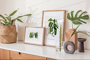 Tropical Greenery Watercolor Clipart, an Illustration by whiteheartdesign (Thumbnail 18 of 22)