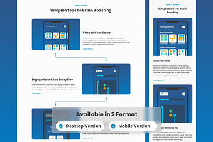 IQPlay - Brain Games Landing Page V2