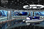 TV Studio Collection Vol 6 - 2 PCS, an Architecture 3D Model by akerStudio (Thumbnail 29 of 98)