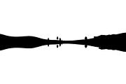 Lake Reflection Silhouette, an Object Graphic by Designer_Momina (Thumbnail 16 of 20)