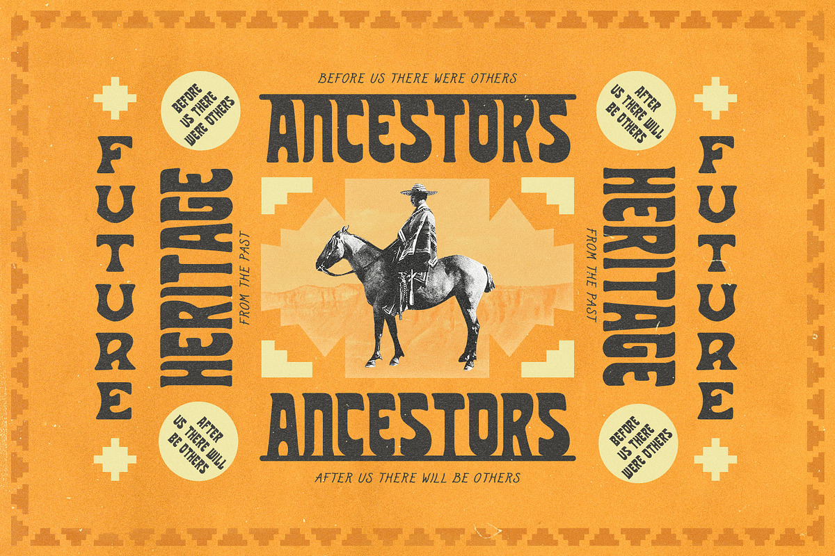 Las Cruces Font Collection + Extras, a Serif Font by Opus Nigrum (Photo 11 of 16)