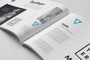 US Letter Magazine Mock-up, a Books & Magazine Mockup by Yogurt86 (Thumbnail 6 of 9)