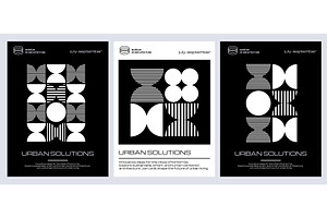 Brutalism poster. Modern monochrome, an Object Illustration by YummyBuum