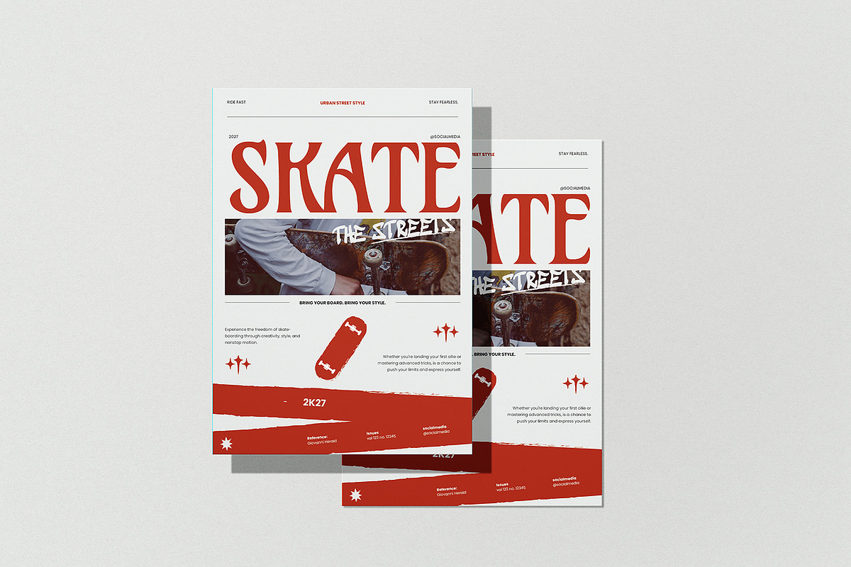 Skate - Poster, a Poster Template by VUNIRA (Photo 3 of 3)