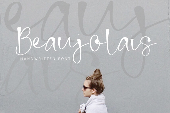 Beaujolais | Handwritten Font preview 8