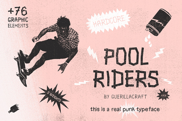 Pool Riders + Graphic Elements preview 8