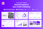 Social Impact Power Point Template, a Presentation Template by SLAB! Design (Thumbnail 1 of 3)