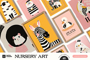 Nursery Art | Poster Builder, an Object Graphic by KetteCreate (Thumbnail 1 of 13)