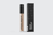 Lipstick Tube with Box Mockup, a Packaging Mockup by _Adroit_ (Thumbnail 2 of 5)