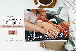 Hearted Save the Date SD103