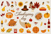 Thanksgiving Day Design Kit, a Seasonal Illustration by Artspace (Thumbnail 2 of 8)