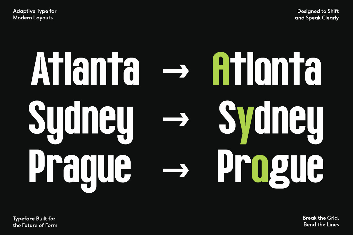 GC Horizon - Modern Bold Condensed, a Sans Serif Font by Glyphonic (Photo 5 of 15)
