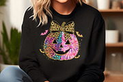 Trendy Halloween Pumpkin PNG, an Illustration by Craft Nest (Thumbnail 2 of 6)