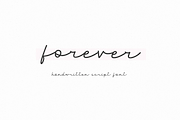 Forever | Handwritten Script Font, a Script Font by KA Designs (Thumbnail 1 of 12)