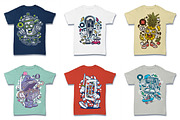 Cartoon Vector Tshirt Design Bundle, an Illustration by roach_graphic (Thumbnail 16 of 22)