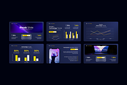 Dark Gradient Technology - Keynote, a Presentation Template by Iqsiart Studio (Thumbnail 3 of 3)