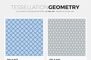 Tessellation Geometry Patterns, a Pattern Graphic by Anatolii Babii (Thumbnail 4 of 10)