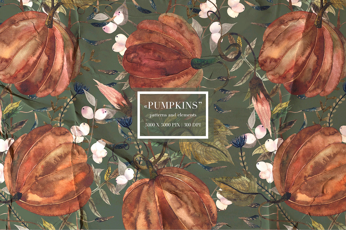 PUMPKINS, an Illustration by PASHKOVA (Photo 1 of 12)
